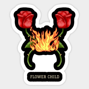 Flower Child Sticker